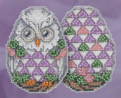 Набор для вышивания "Owl Egg//Сова" Mill Hill JS181814
