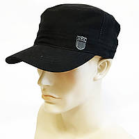 Кепка німецька чоловіча (чорна)