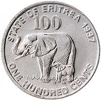 Эритрея 100 центов 1997
