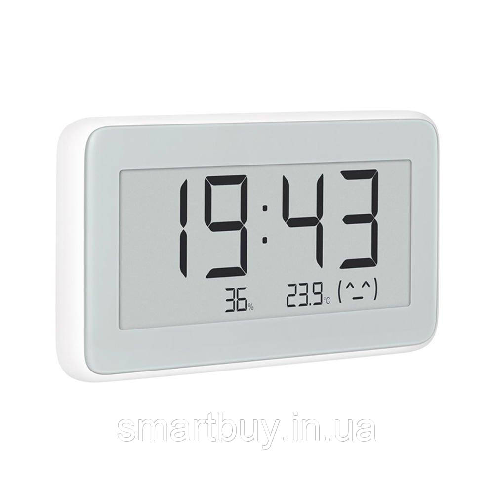 Метеостанція (термогігрометр + годинник) Xiaomi Mijia Digital Hygrometer Clock E-ink LYWSD02MMC