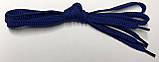Шнурки прості плоскі електрик 100см (Ширина 7 мм), фото 2