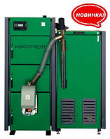 Пеллетний котел Максітерм ПРОФІ 50 кВт із факельним пальником Eco-pallik Uni-Max