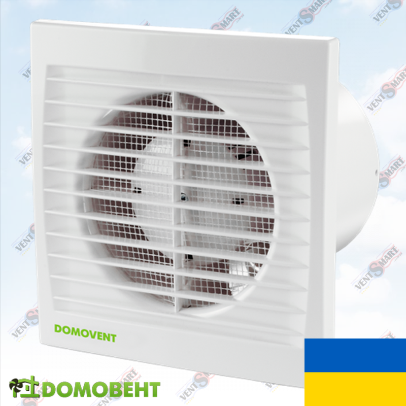 Домовент 100 С1В вентилятор зі шнурком (Україна)