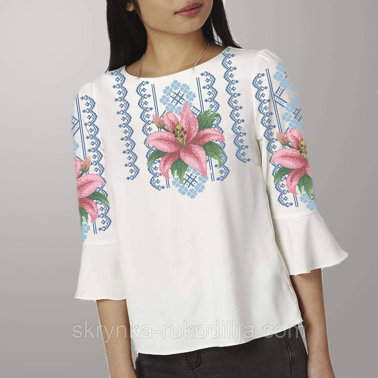 Заготовка для вишивки Блузка жіноча Б-106 БісерОк
