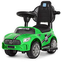 Толокар Bambi (M 4074L-5) Зелений, MP3, Mercedes AMG, фото 2