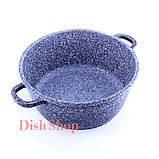 Каструля-казан із кришкою гранітним антипригарним покриттям Benson, 4.2 л, фото 3