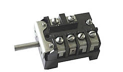 ПМЭ 05 - Вбудований 5-ступінчастий перемикач потужності з клемою для сигнальної лампи, 220В, 16А, Т150°C