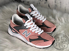 Жіночі кросівки New Balance X-90 Pink Grey White MSX90RMN, фото 3