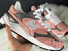 Жіночі кросівки New Balance X-90 Pink Grey White MSX90RMN, фото 4