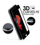 Ударостійке 5D Скло для IPhone 6 Plus/6S Plus чорне, Iphone Tempered Glass, фото 3