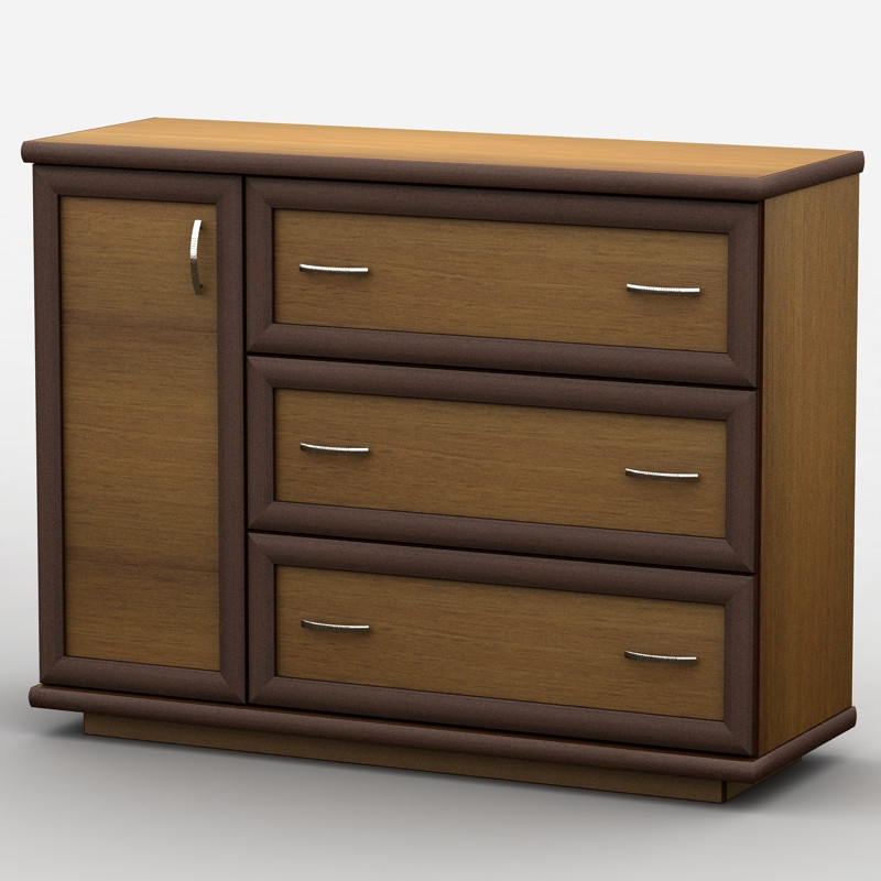 Комод АКМ-28. Різні розміри і забарвлення. Можна купувати окремі комплектуючі., фото 1