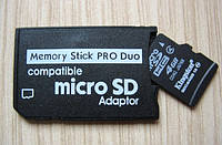 PSP Переходник адаптер micro SD Memory Stick Pro Duo замена