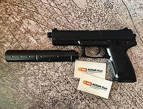 Mk23 NON-BLOWBACK HEAVY WEIGHT GAS PISTOL [STTI] (для страйкболу), фото 3
