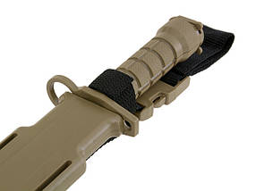 Муляж штик-ножа до приводів M4/M16 – TAN [CYMA] (для страйкболу), фото 3
