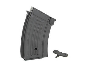 Короткий бункерний магазин CYMA АК серія на 220 кульок [CYMA] (для страйкболу), фото 4