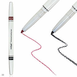 Двосторонній автоматичний олівець для очей і губ maXmaR № 30 MC-005