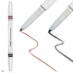 Двосторонній автоматичний олівець для очей і губ maXmaR № 06 MC-005