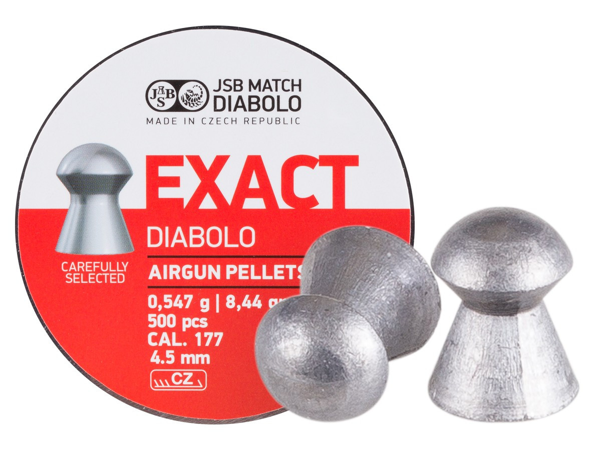 Кулі пневматичні JSB Diabolo Exact, 500 шт/уп, 0,547 р, 4,51 мм, фото 1