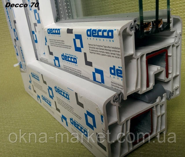 Купить окна Decco 70 в Киеве 