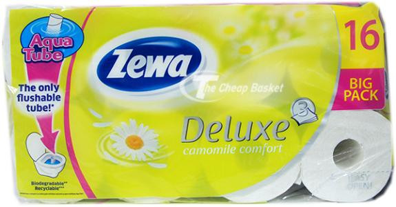 Zewa Deluxe Ромашка папір туалетний 3-шаровий, 16 шт.