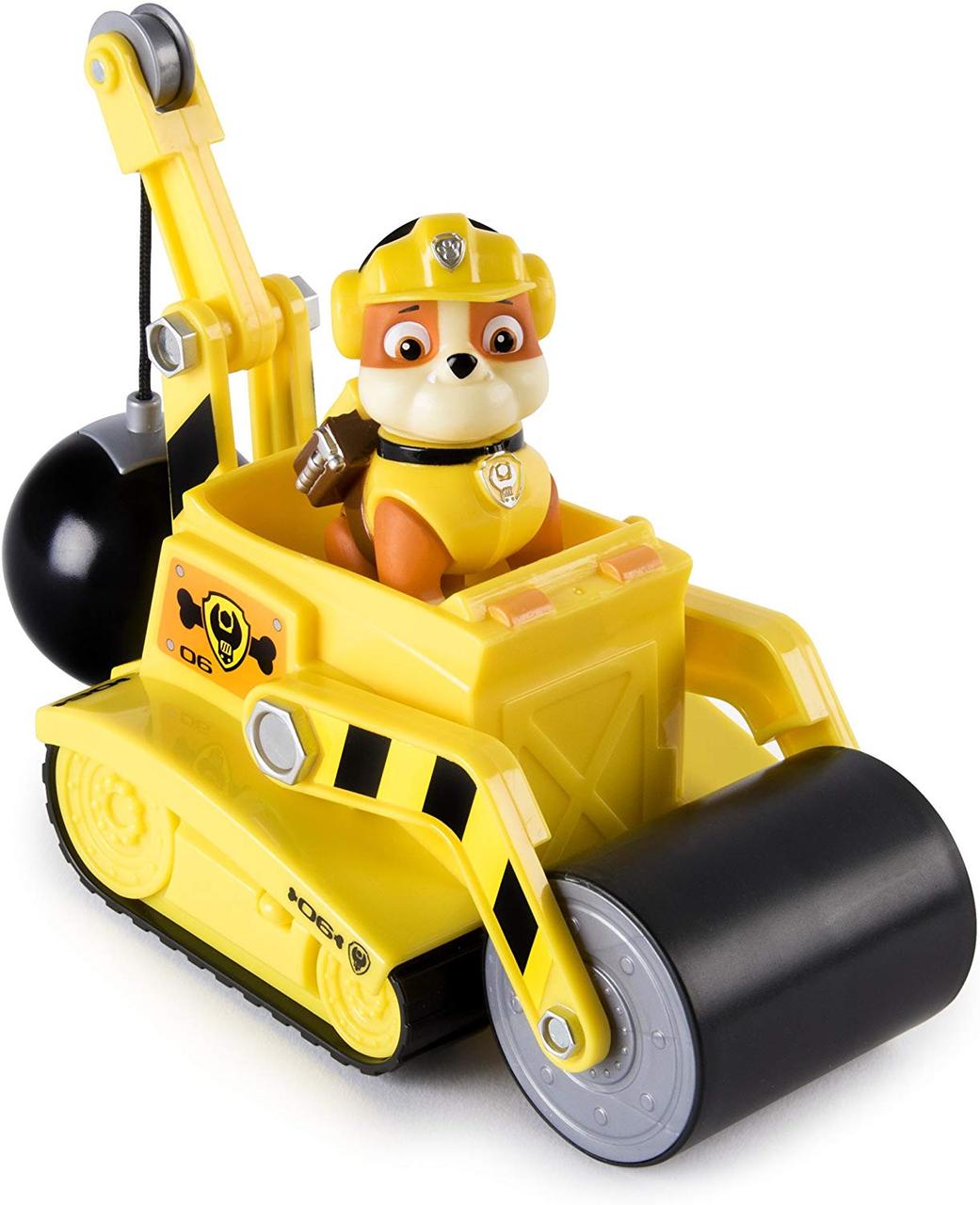 Ігровий набір Кремез на бульдозері Paw Patrol Rubble&rsquos Steam Roller Constru, фото 1