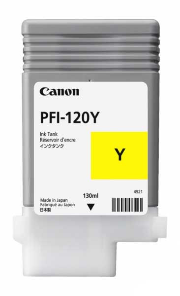 Картридж Canon PFI-120Y Yellow для TM-200/TM-300