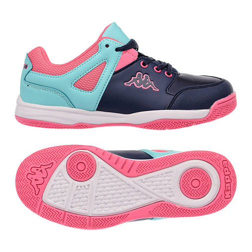 Підліткові кросівки Kappa Decerto Kid 38 Navy-Turquoise, фото 2