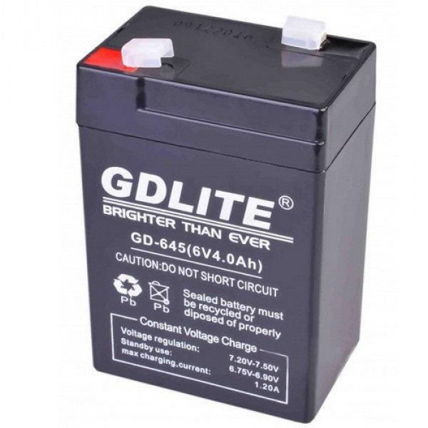 Акумулятор GDLITE GD-645 6V4.0AH для різного типу продукції 