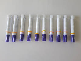 Щипці для мастики пластикові кондитерські набір 10 штук L 10 cm