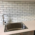 Скіналі під цеглу/ Фартух зі скла для кухні, фото 2