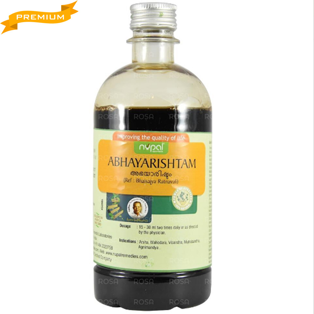 Абха Арішта (Abhyarishtam, Nupal) тонік для травлення, 450 мл — Аюрведа преміум'якості