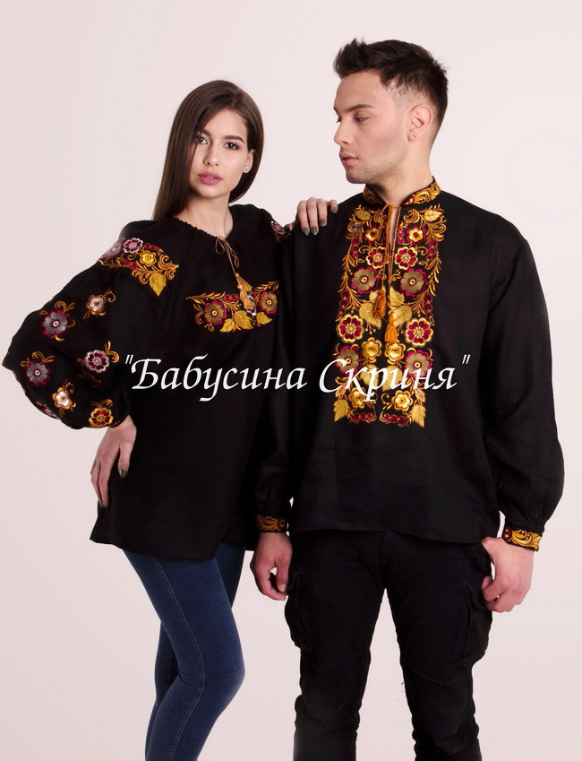 Парні вишиванки.Сорочка жіноча + сорочка чоловіча МВ-6п