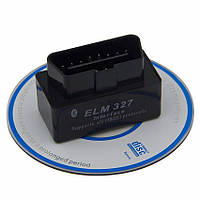 ELM327, OBD2, V2.1, Bluetooth, Авто сканер, диагностика, черный