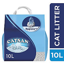 Наповнювач Catsan Hygiene plus 5,1 кг (10 л) для туалетів для кішок