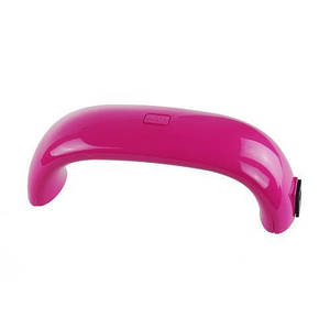 LED лампа для сушіння гель-лаку, рожевий