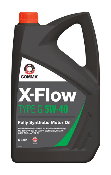 Моторне масло X-FLOW G 5W40 SYNT 4L COMMA