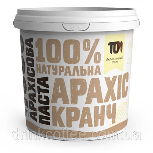 Арахісова паста кранч, 1 кг, фото 1