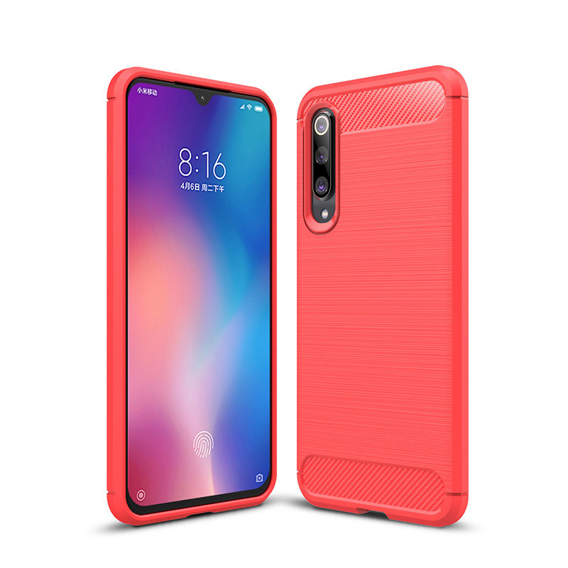 Чохол силіконовий TPU на Xiaomi Mi 9 SE червоний