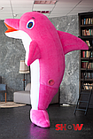Надувний Костюм ( Пневмокостюм, Пневморобот ) Рожевий Дельфін, фото 3