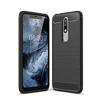Чохол силіконовий TPU на Nokia X6 чорний