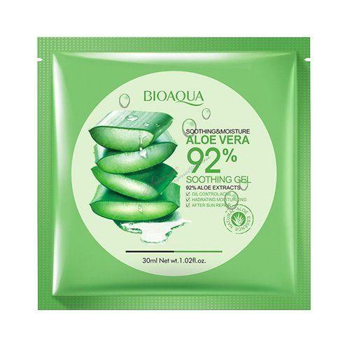 Маска для обличчя BioAqua Soothing&Moisture Aloe Vera, фото 1