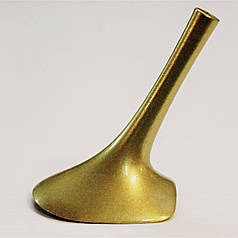 Жіночий Каблук пластиковий 4455 золото р. 1-3 h-8,4-9,2 див.