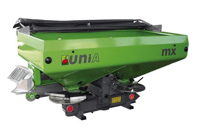Розкидач мінеральних добрив Unia MX 850 / 1200 / 1600 / 2100 / 3000, фото 1