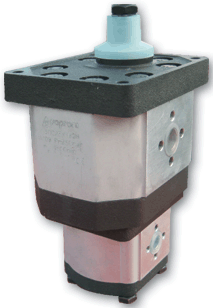 Шестеренний (шестерний) гідравлічний насос Hydro-pack H 30A/C22.5X198 + H 20A/C6.3X20(серія 30 + серія 20), фото 1