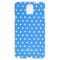 Чохол ARU для Samsung Galaxy Note 3 Hearts Blue