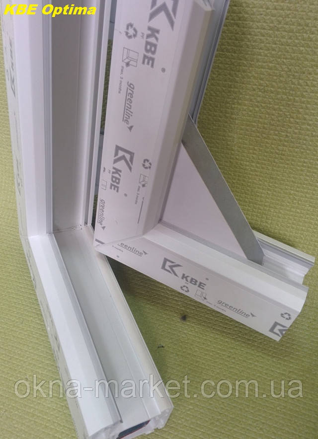 Пластикові вікна KBE 70 недорого