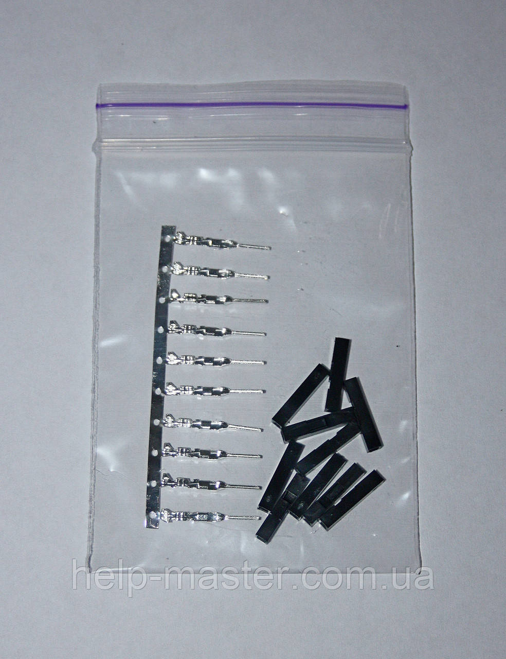 Набір штекерів pin 2.54 (10 шт.), фото 1