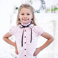 Школьная блузка Свит блуз арт 2071к в розовом цвете р.122