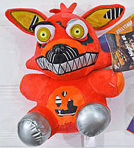 М'яка іграшка П'ять ночей із Фредді аніматронік - Фоксі Foxy 18см, фото 3
