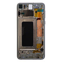 Дисплей Samsung G970 Galaxy S10e с сенсором Белый White оригинал, GH82-18852B, фото 3